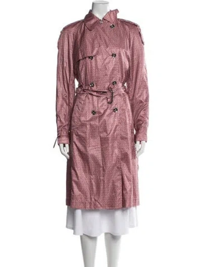 Pre-owned Michael Michael Kors Printed Jacket In Pink