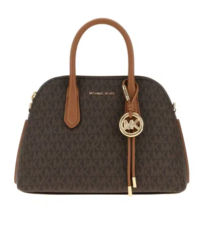 Michael Michael Kors Monogram-print Logo-plaque Tote Bag In Pattern