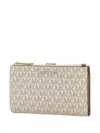 Michael Michael Kors Printed Wallet In Neutral