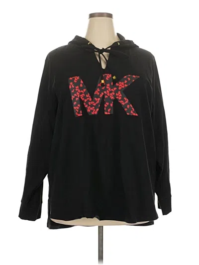 Pre-owned Michael Michael Kors Pullover Hoodie In Black