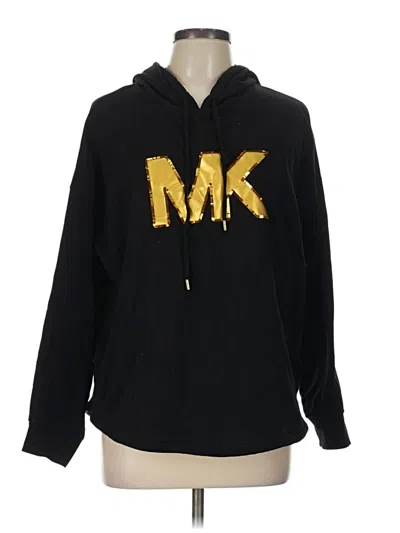Pre-owned Michael Michael Kors Pullover Hoodie In Black