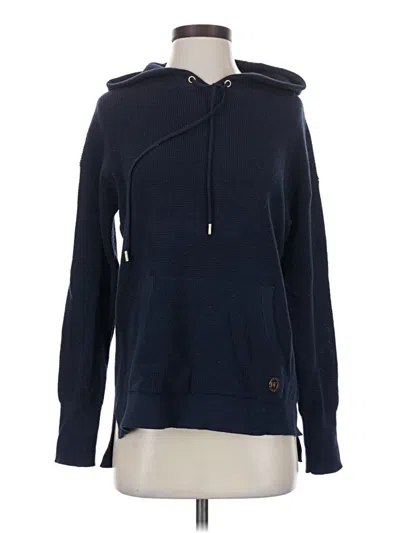 Pre-owned Michael Michael Kors Pullover Hoodie In Blue