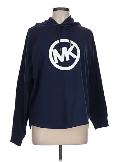 Pre-owned Michael Michael Kors Pullover Hoodie In Blue