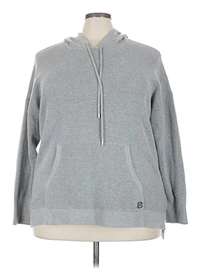 Pre-owned Michael Michael Kors Pullover Hoodie In Gray