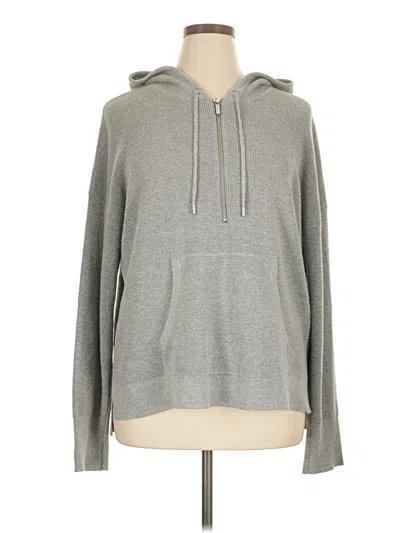 Pre-owned Michael Michael Kors Pullover Hoodie In Gray