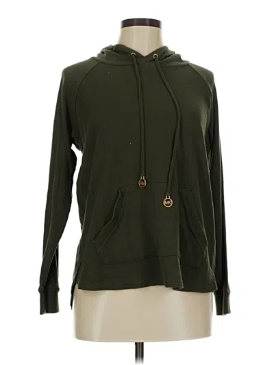 Pre-owned Michael Michael Kors Pullover Hoodie In Green