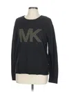 Michael Michael Kors Pullover Sweater In Black