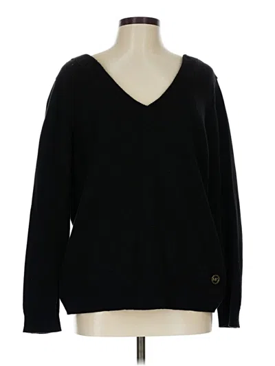 Pre-owned Michael Michael Kors Pullover Sweater In Black