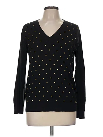 Pre-owned Michael Michael Kors Pullover Sweater In Black