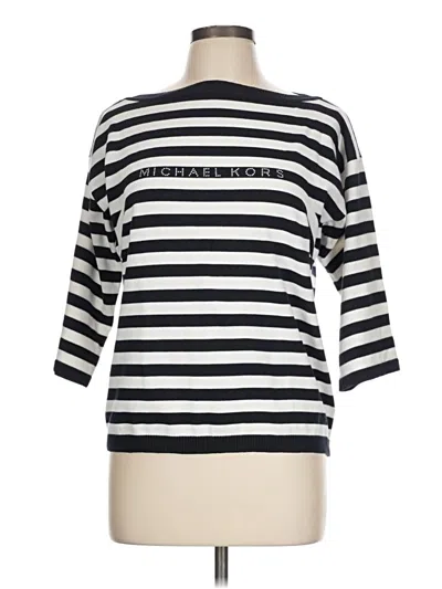 Pre-owned Michael Michael Kors Pullover Sweater In Black