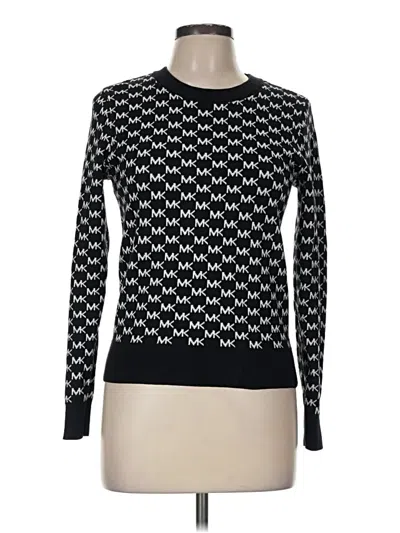 Pre-owned Michael Michael Kors Pullover Sweater In Black
