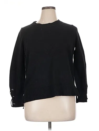 Pre-owned Michael Michael Kors Pullover Sweater In Black