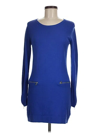 Pre-owned Michael Michael Kors Pullover Sweater In Blue