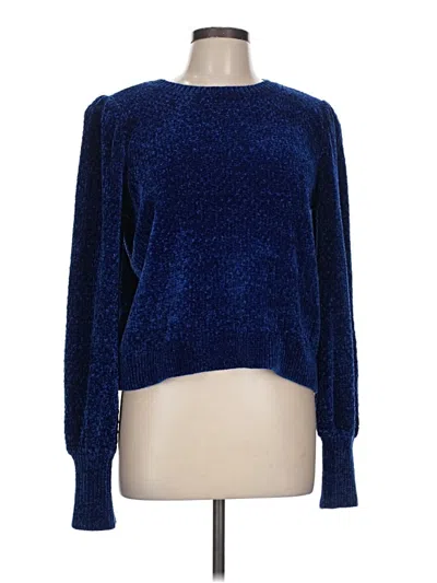 Pre-owned Michael Michael Kors Pullover Sweater In Blue