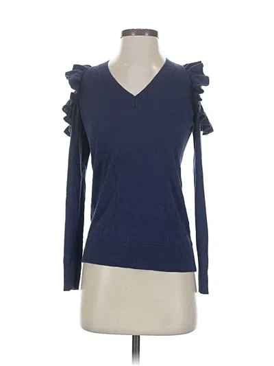 Pre-owned Michael Michael Kors Pullover Sweater In Blue