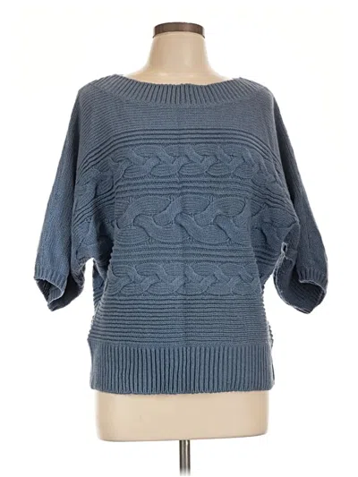 Pre-owned Michael Michael Kors Pullover Sweater In Blue
