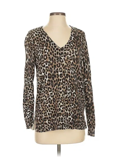 Pre-owned Michael Michael Kors Pullover Sweater In Brown