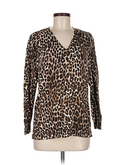 Pre-owned Michael Michael Kors Pullover Sweater In Brown