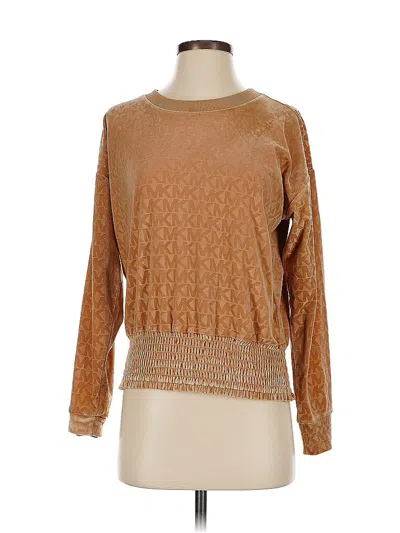 Pre-owned Michael Michael Kors Pullover Sweater In Brown
