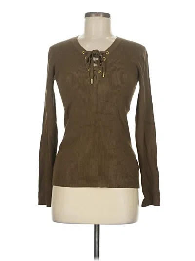 Pre-owned Michael Michael Kors Pullover Sweater In Brown