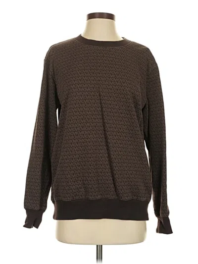 Pre-owned Michael Michael Kors Pullover Sweater In Brown