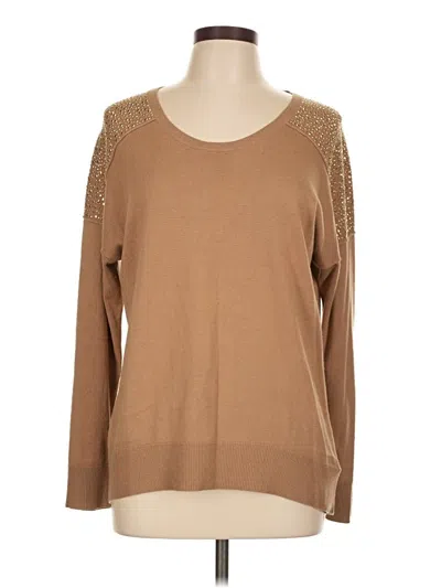 Pre-owned Michael Michael Kors Pullover Sweater In Brown