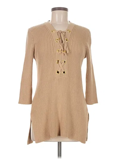 Pre-owned Michael Michael Kors Pullover Sweater In Brown
