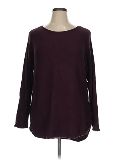 Pre-owned Michael Michael Kors Pullover Sweater In Burgundy