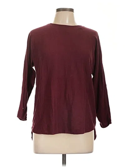 Pre-owned Michael Michael Kors Pullover Sweater In Burgundy