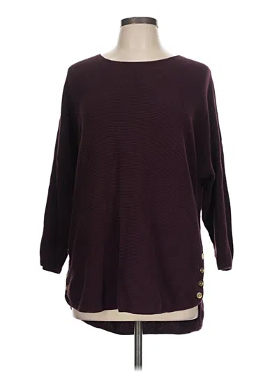 Pre-owned Michael Michael Kors Pullover Sweater In Burgundy