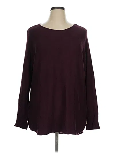 Pre-owned Michael Michael Kors Pullover Sweater In Burgundy