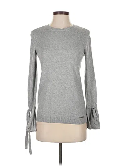 Pre-owned Michael Michael Kors Pullover Sweater In Gray