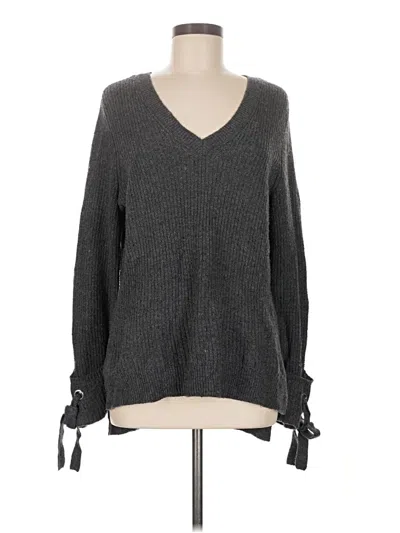 Pre-owned Michael Michael Kors Pullover Sweater In Gray