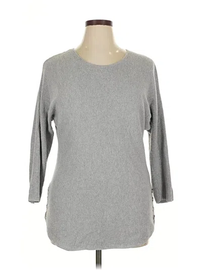 Pre-owned Michael Michael Kors Pullover Sweater In Gray