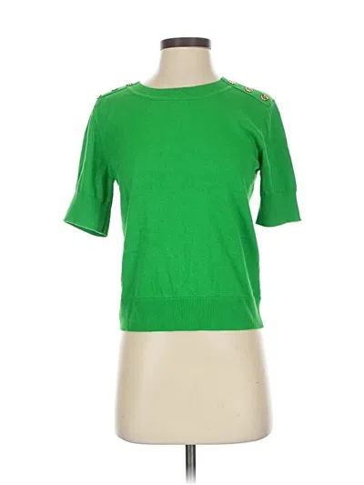 Pre-owned Michael Michael Kors Pullover Sweater In Green