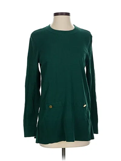 Pre-owned Michael Michael Kors Pullover Sweater In Green