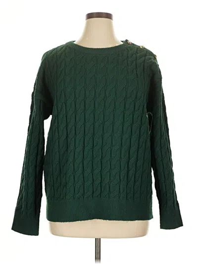 Pre-owned Michael Michael Kors Pullover Sweater In Green