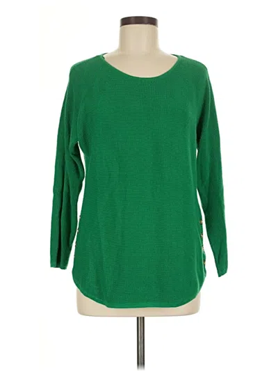 Pre-owned Michael Michael Kors Pullover Sweater In Green