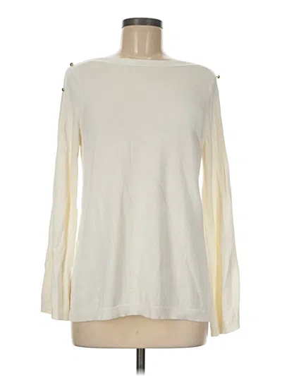 Pre-owned Michael Michael Kors Pullover Sweater In Ivory
