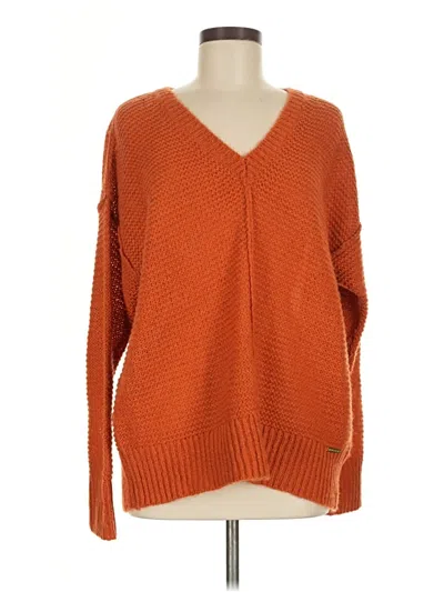 Pre-owned Michael Michael Kors Pullover Sweater In Orange