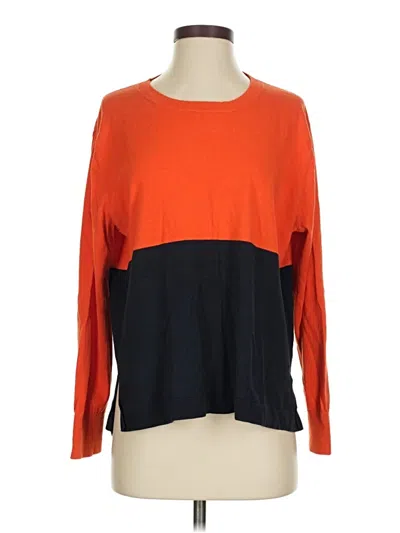 Pre-owned Michael Michael Kors Pullover Sweater In Orange
