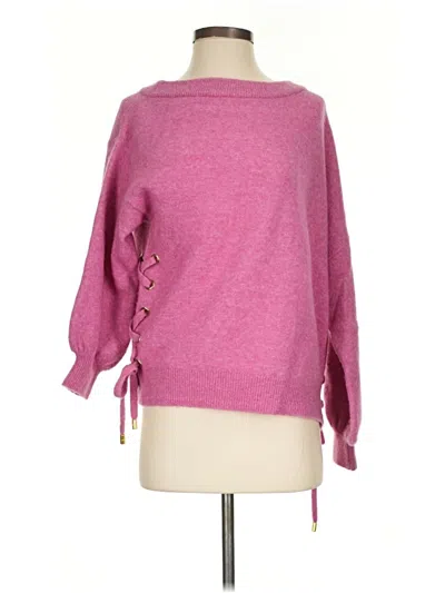 Pre-owned Michael Michael Kors Pullover Sweater In Pink