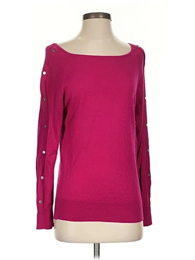 Pre-owned Michael Michael Kors Pullover Sweater In Pink