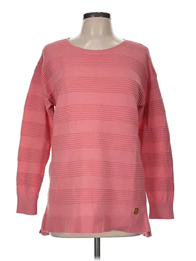 Pre-owned Michael Michael Kors Pullover Sweater In Pink