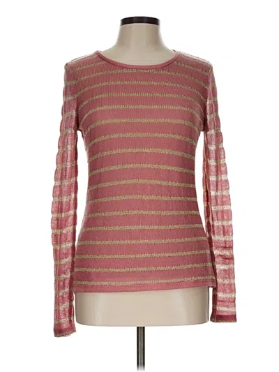Pre-owned Michael Michael Kors Pullover Sweater In Pink