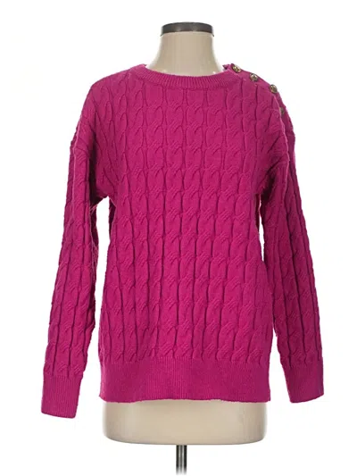 Pre-owned Michael Michael Kors Pullover Sweater In Pink