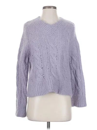 Pre-owned Michael Michael Kors Pullover Sweater In Purple
