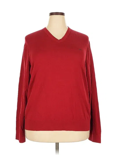 Pre-owned Michael Michael Kors Pullover Sweater In Red