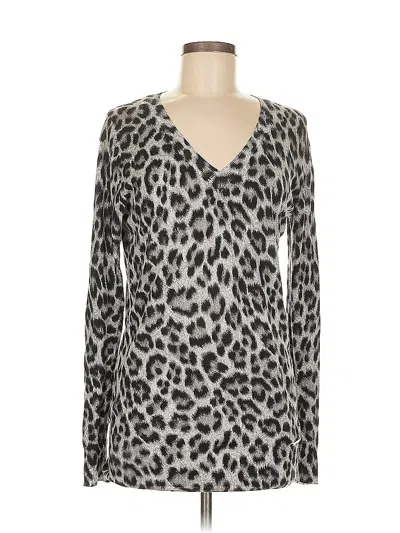 Pre-owned Michael Michael Kors Pullover Sweater In Silver