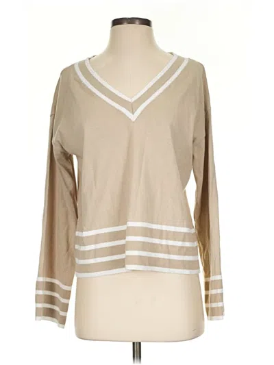 Pre-owned Michael Michael Kors Pullover Sweater In Tan